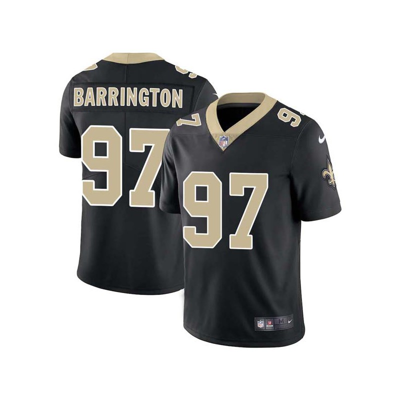 Sam Barrington #97 Saints Authentic Black Jersey