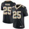 Troy Pride Jr. #25 Saints Authentic Black Jersey