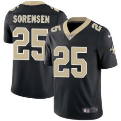 Daniel Sorensen #25 Saints Authentic Black Jersey