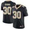 Justin Evans #30 Saints Authentic Black Jersey