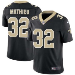 Tyrann Mathieu #32 Saints Authentic Black Jersey