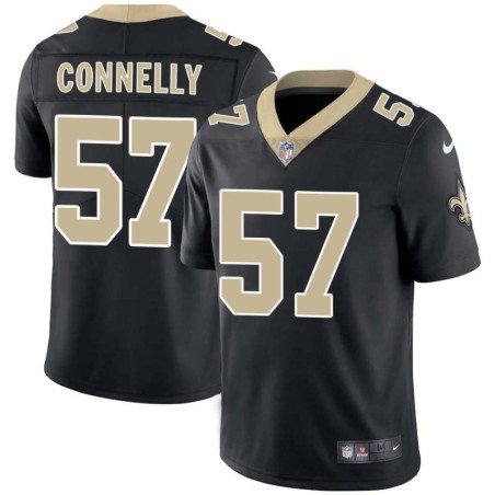 Ryan Connelly #57 Saints Authentic Black Jersey