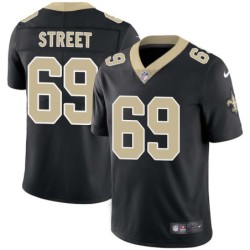 Kentavius Street #69 Saints Authentic Black Jersey