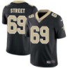 Kentavius Street #69 Saints Authentic Black Jersey