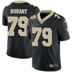 Yasir Durant #79 Saints Authentic Black Jersey