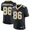 Miller Forristall #86 Saints Authentic Black Jersey