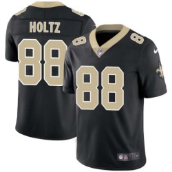 J.P. Holtz #88 Saints Authentic Black Jersey