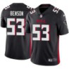 Falcons #53 Thomas Benson Football Jersey -Black