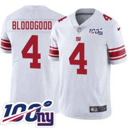 Giants #4 Al Bloodgood 2024 100 Year White Jersey