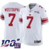 Giants #7 Joe Wostoupal 2024 100 Year White Jersey