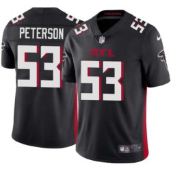 Falcons #53 Mike Peterson Football Jersey -Black