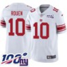 Giants #10 Tom Rouen 2024 100 Year White Jersey