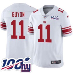 Giants #11 Joe Guyon 2024 100 Year White Jersey