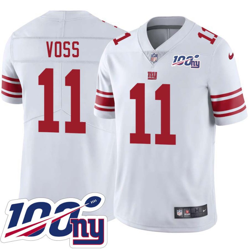 Giants #11 Tillie Voss 2024 100 Year White Jersey