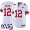 Giants #12 Matt Allen 2024 100 Year White Jersey