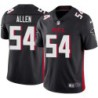 Falcons #54 Grady Allen Football Jersey -Black