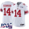 Giants #14 Len Sedbrook 2024 100 Year White Jersey