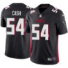 Falcons #54 Antoine Cash Football Jersey -Black