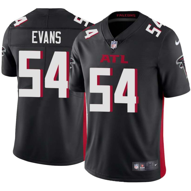 Falcons #54 Rashaan Evans Football Jersey -Black