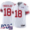 Giants #18 Bob Timberlake 2024 100 Year White Jersey