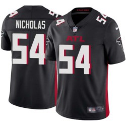 Falcons #54 Stephen Nicholas Football Jersey -Black