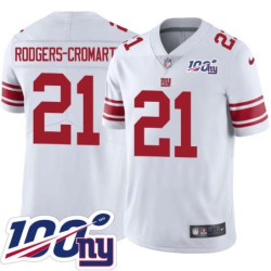 Giants #21 Dominique Rodgers-Cromartie 2024 100 Year White Jersey