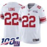 Giants #22 Buford Long 2024 100 Year White Jersey