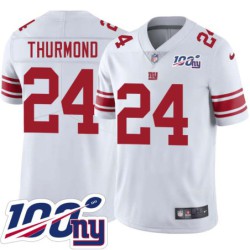 Giants #24 Walter Thurmond 2024 100 Year White Jersey