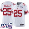 Giants #25 Curtis Buckley 2024 100 Year White Jersey