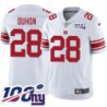 Giants #28 Bobby Duhon 2024 100 Year White Jersey