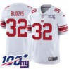 Giants #32 Al Blozis 2024 100 Year White Jersey