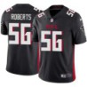 Falcons #56 Guy Roberts Football Jersey -Black