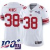 Giants #38 Skippy Minisi 2024 100 Year White Jersey