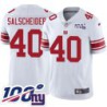 Giants #40 Jack Salscheider 2024 100 Year White Jersey