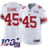 Giants #45 Ukeme Eligwe 2024 100 Year White Jersey