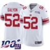 Giants #52 Scott Galyon 2024 100 Year White Jersey