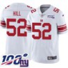 Giants #52 John Hill 2024 100 Year White Jersey