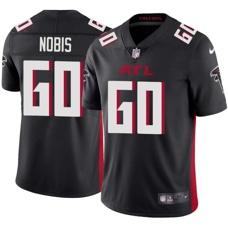 Falcons #60 Tommy Nobis Football Jersey -Black