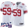 Giants #59 Michael Boley 2024 100 Year White Jersey