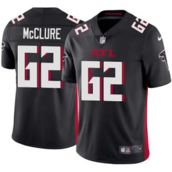 Falcons #62 Todd McClure Football Jersey -Black