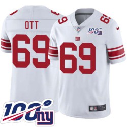 Giants #69 Tyler Ott 2024 100 Year White Jersey