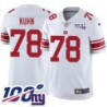 Giants #78 Markus Kuhn 2024 100 Year White Jersey