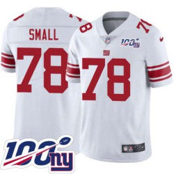 Giants #78 George Small 2024 100 Year White Jersey