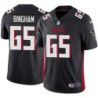 Falcons #65 Guy Bingham Football Jersey -Black