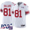 Giants #81 Jake Ballard 2024 100 Year White Jersey