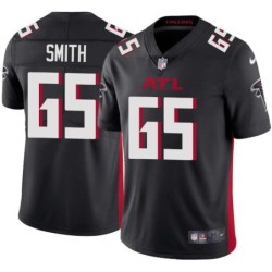 Falcons #65 Don Smith Football Jersey -Black