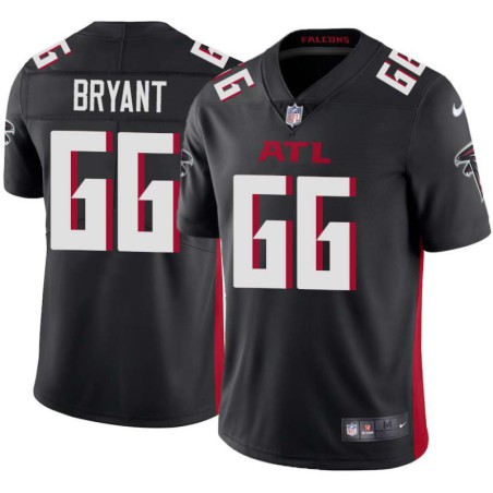 Falcons #66 Warren Bryant Football Jersey -Black