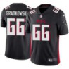 Falcons #66 Gino Gradkowski Football Jersey -Black