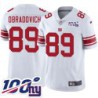 Giants #89 Jim Obradovich 2024 100 Year White Jersey