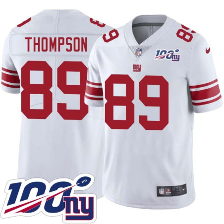 Giants #89 James Thompson 2024 100 Year White Jersey